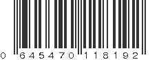 UPC 645470118192