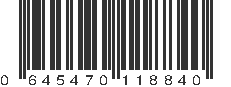 UPC 645470118840