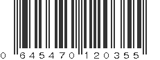 UPC 645470120355