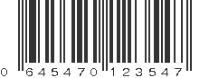 UPC 645470123547