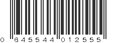 UPC 645544012555