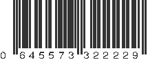 UPC 645573322229