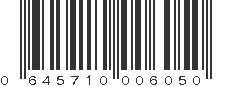 UPC 645710006050