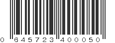 UPC 645723400050