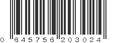 UPC 645756203024