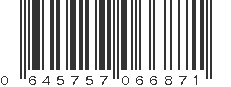 UPC 645757066871