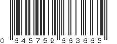 UPC 645759663665