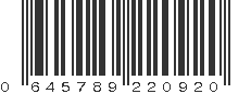 UPC 645789220920