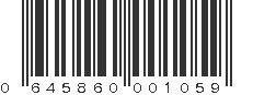 UPC 645860001059