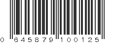 UPC 645879100125