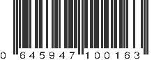 UPC 645947100163