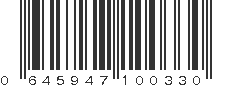 UPC 645947100330