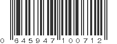 UPC 645947100712