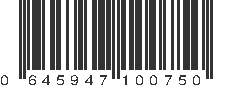 UPC 645947100750