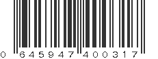 UPC 645947400317