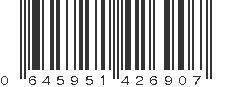 UPC 645951426907