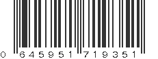 UPC 645951719351