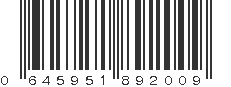 UPC 645951892009