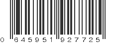 UPC 645951927725