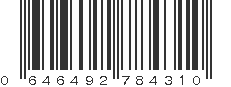 UPC 646492784310