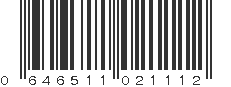 UPC 646511021112