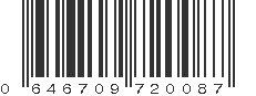 UPC 646709720087