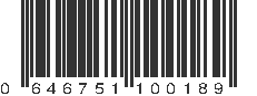 UPC 646751100189