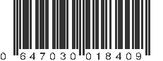 UPC 647030018409