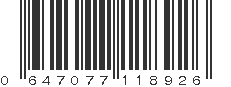 UPC 647077118926