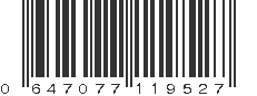 UPC 647077119527