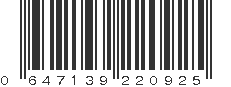 UPC 647139220925