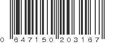 UPC 647150203167