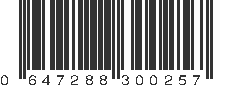 UPC 647288300257