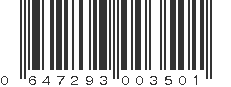 UPC 647293003501