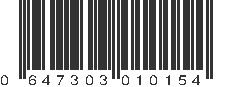 UPC 647303010154