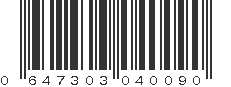 UPC 647303040090