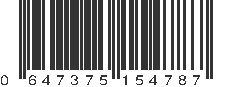 UPC 647375154787