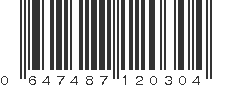 UPC 647487120304