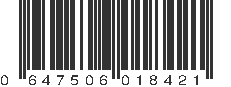 UPC 647506018421