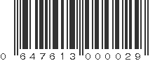 UPC 647613000029