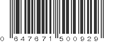 UPC 647671500929