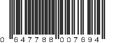 UPC 647788007694