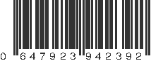 UPC 647923942392