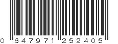 UPC 647971252405