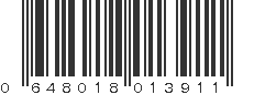 UPC 648018013911