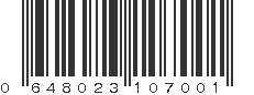 UPC 648023107001