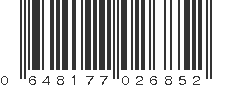 UPC 648177026852