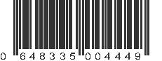 UPC 648335004449