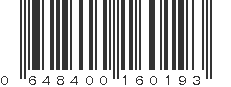 UPC 648400160193