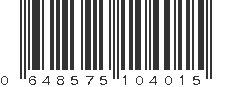 UPC 648575104015